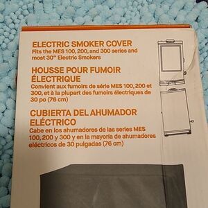 Electric Smoker Cover Mes 100,200,300 Series and Fits Most 30" Electric Smokers